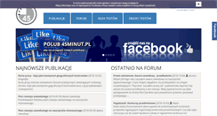 Desktop Screenshot of 45minut.pl
